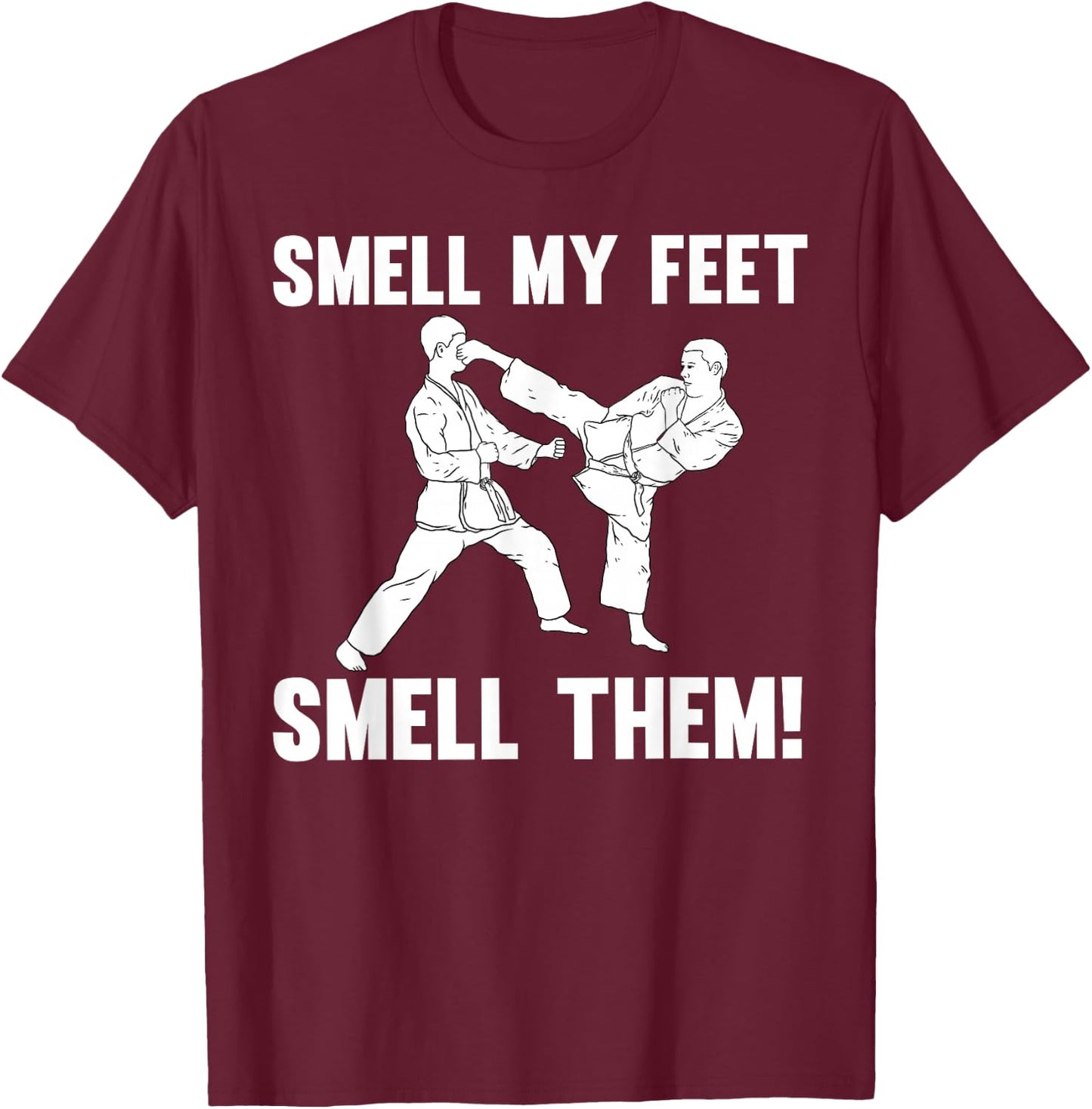 Funny Karate Design Women Karate Martial Arts Lover Small T-Shirt - T-Shirt | Maroon