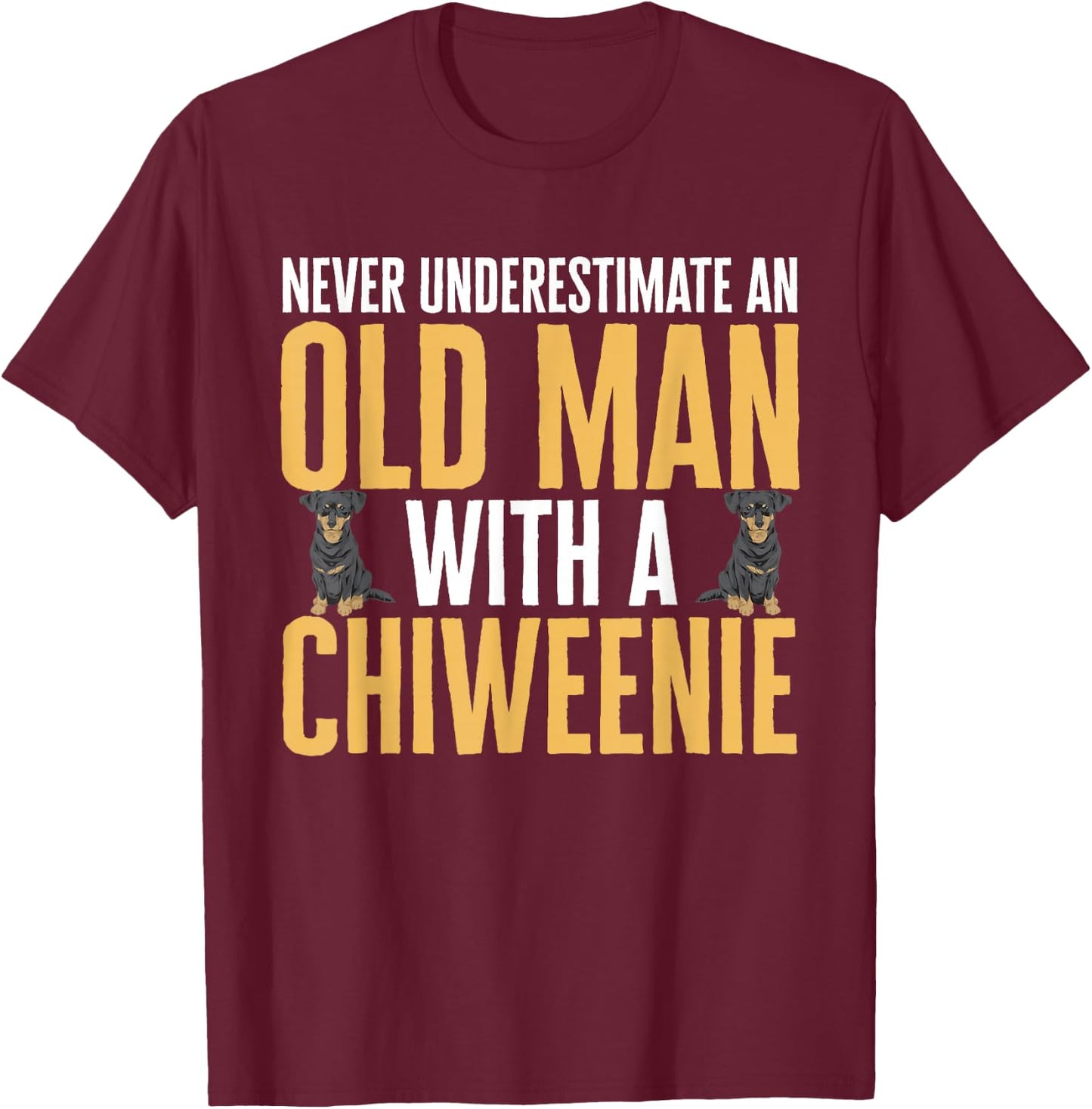 Chiweenie Dog Owner T-Shirt - T-Shirt | Maroon