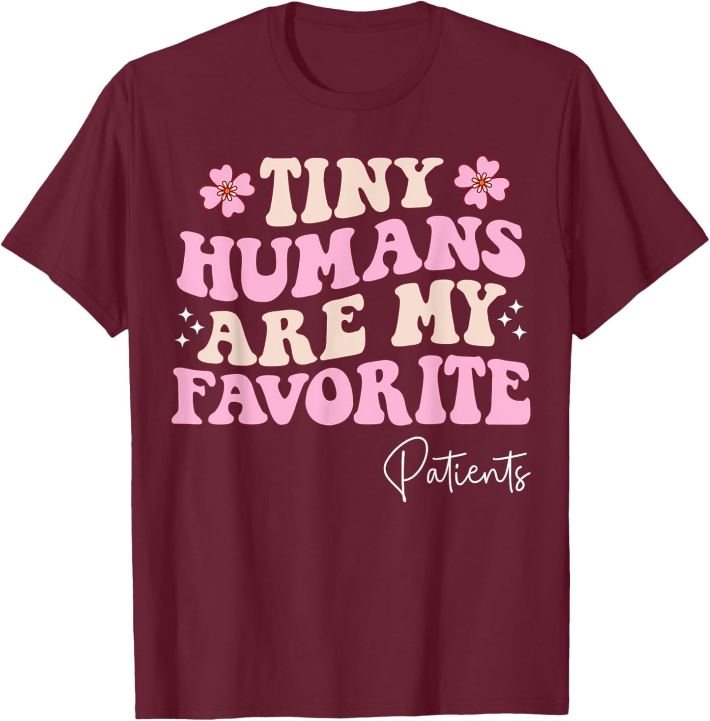 NICU Nurse Emergency Nursing Department Pediatric Nurse ER T-Shirt - T-Shirt | Maroon