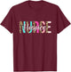 Hospice Nurse Registered Nurse RN Emergency Room Nurse T-Shirt - T-Shirt | Maroon