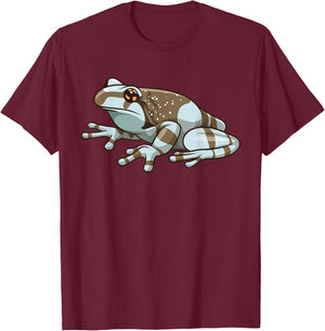 Amazon Milk Frog Funny Realistic Amazon Milk Frog T-Shirt - T-Shirt | Maroon