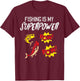 Fishing Is My Superpower Funny Fisherman Boys Kids Men Women T-Shirt - T-Shirt | Maroon