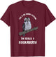 Kookaburra Bird Human Costume Laughing Bird Ornithology T-Shirt - T-Shirt | Maroon