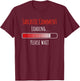 Sarcastic Comment Loading Please Wait Buffering Loading Icon T-Shirt - T-Shirt | Maroon
