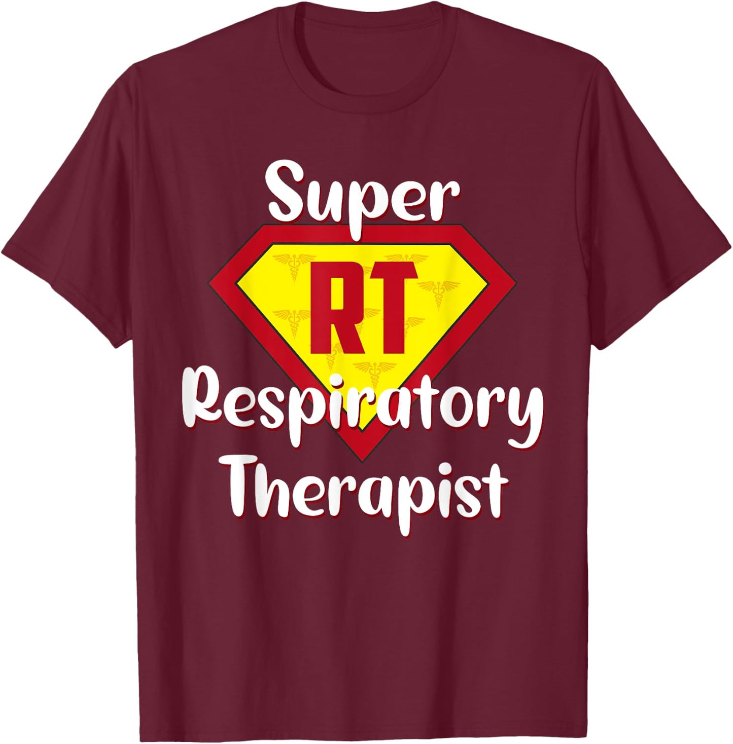 Super Respiratory Therapist Hero RT Life Therapist Gifts T-Shirt - T-Shirt | Maroon