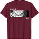 Anime Girl Eyes - Japan Culture Art - Japanese Aesthetic T-Shirt - T-Shirt | Maroon