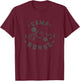 Camp Nurse Vacation Fire Campfire T-Shirt - T-Shirt | Maroon