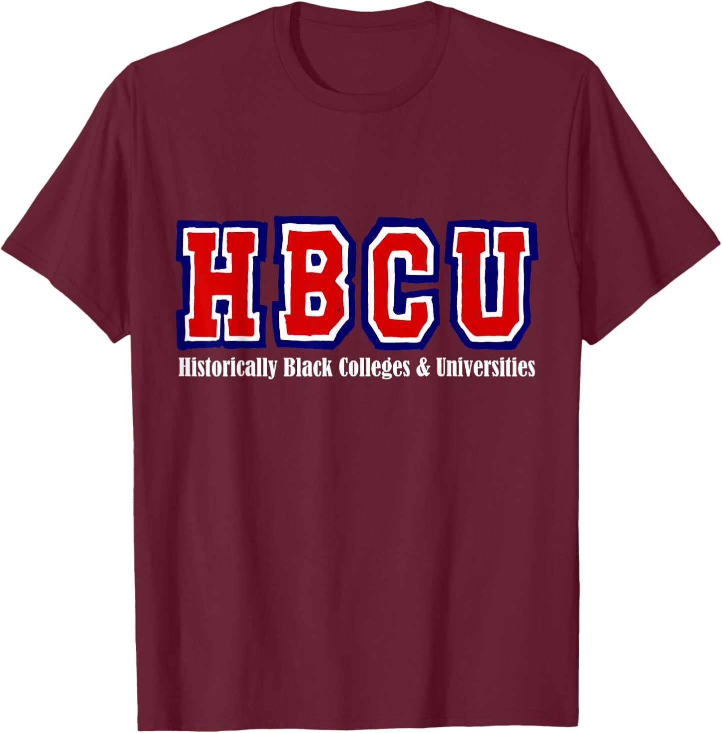 HBCU Alumni Apparel Historical Black college grad T-Shirt - T-Shirt | Maroon