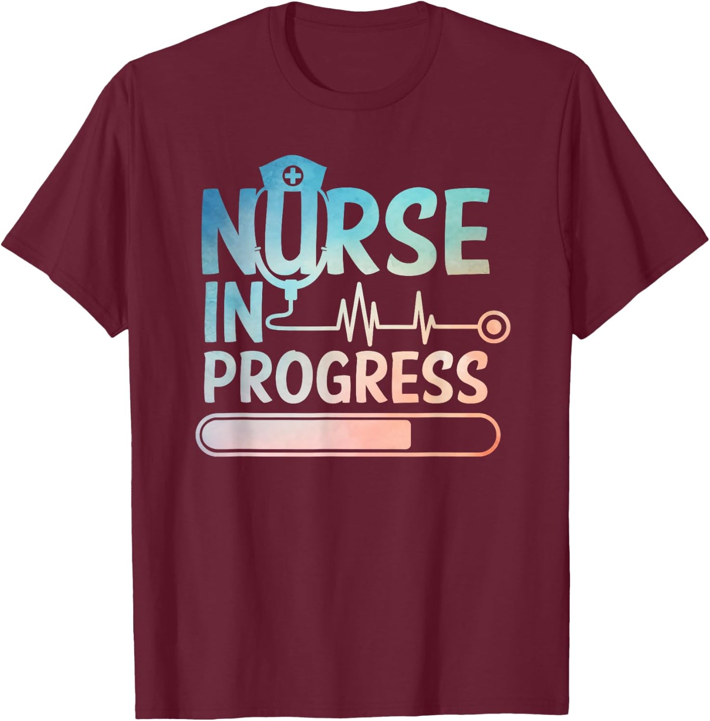 Nursing Student Art Men Women NICU Graduation Future Nurse T-Shirt - T-Shirt | Maroon