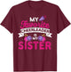 My Favorite Cheerleader Is My Sister | Cheer Cheerleading T-Shirt - T-Shirt | Maroon