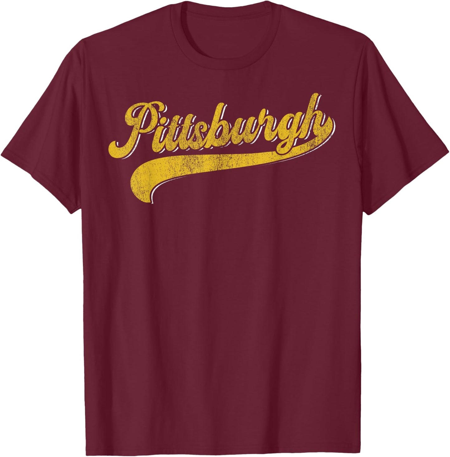 Pennsylvania Keystone State Philadelphia Pittsburgh T-Shirt - T-Shirt | Maroon