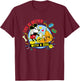 Mickey & Pluto - Life Is Better With A Dog T-Shirt - T-Shirt | Maroon