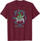 St. Croix USVI Vintage Tribal Turtle T-Shirt - T-Shirt | Maroon