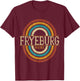 Vintage Retro Fryeburg Maine ME Women Men Souvenirs T-Shirt - T-Shirt | Maroon