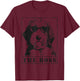The Funny Sheepadoodle Boss Mom Dad Dog Lover T-Shirt - T-Shirt | Maroon