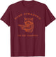 Stay Strapped Or Get Clapped Funny Lover Apparel T-Shirt - T-Shirt | Maroon