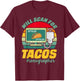 Sonographer Shirt Taco Lover Ultrasound Tech Sonography T-Shirt - T-Shirt | Maroon