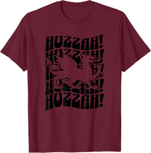 Huzzah Renaissance Faire Festival Fair Medieval Theme Dragon T-Shirt - T-Shirt | Maroon