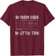 Optician So Many Pairs Eye Glasses Optometrist Eye Doctor T-Shirt - T-Shirt | Maroon