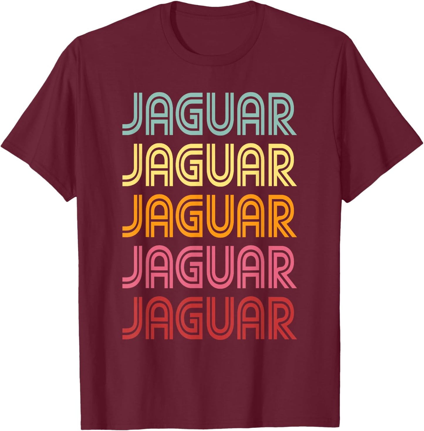 Jaguar Lover T-Shirt - T-Shirt | Maroon