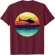 AS350 Helicopter Vintage Retro H125 Helicopter T-Shirt - T-Shirt | Maroon