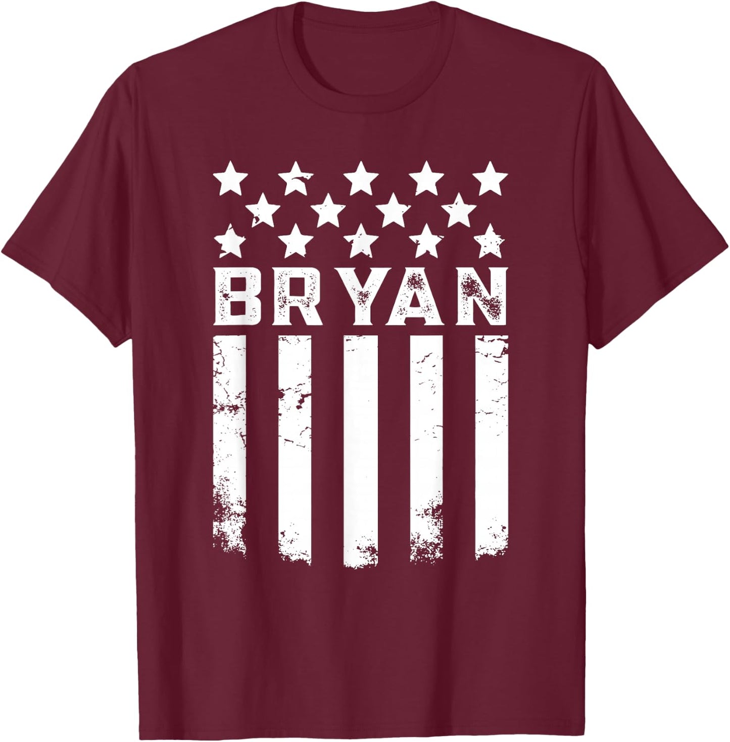 Bryan T-Shirt - T-Shirt | Maroon
