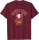 Casper the Friendly Ghost Halloween Spooky and Sweet T-Shirt - T-Shirt | Maroon