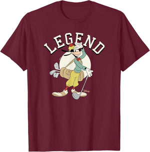Disney - Legend Goofy T-Shirt - T-Shirt | Maroon