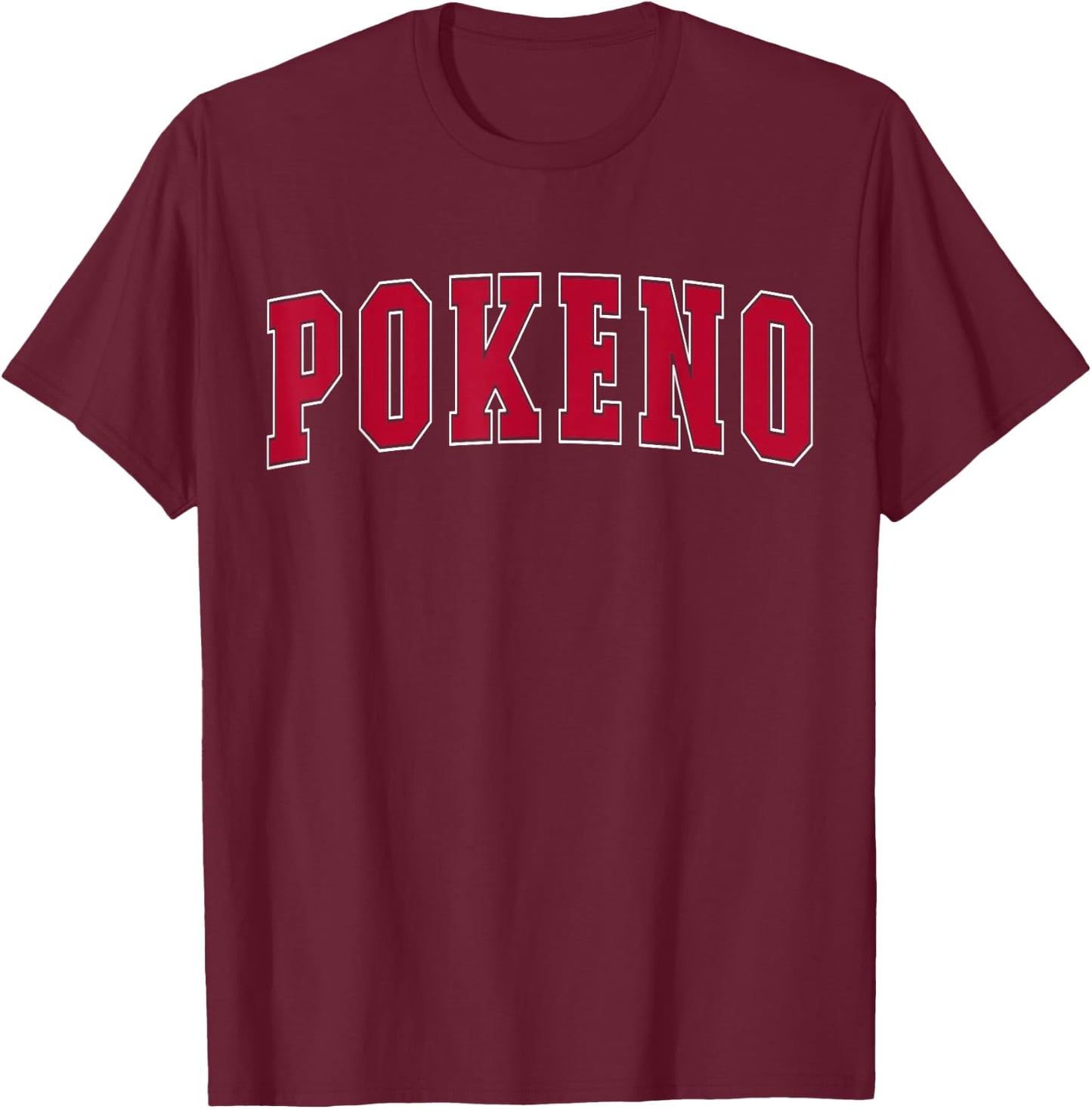 Pokeno New Zealand Lover Proud Kiwi Vacation Souvenir Pokeno T-Shirt - T-Shirt | Maroon
