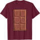 Chocolate Bar S'mores Costume Group Camping T-Shirt - T-Shirt | Maroon