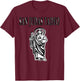 San Judas tadeo camisa san Juditas Shirts Mexican shirts T-Shirt - T-Shirt | Maroon