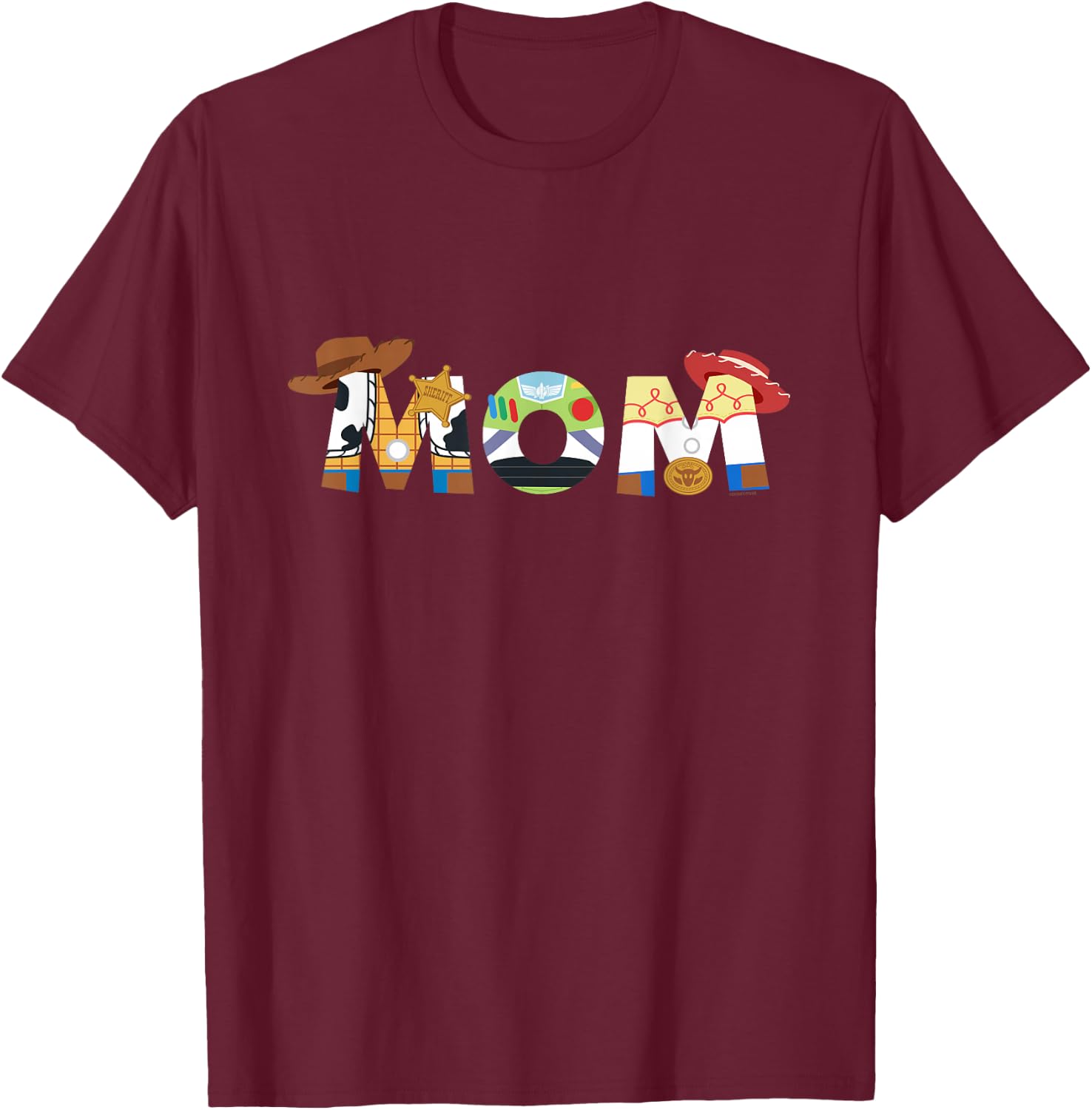 Disney and Pixar’s Toy Story Mom Mother’s Day Birthday T-Shirt - T-Shirt | Maroon