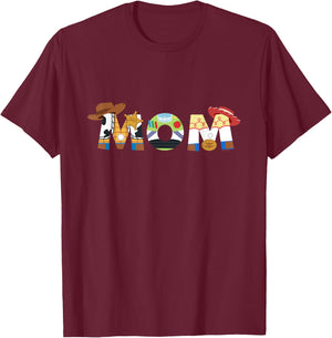 Disney and Pixar’s Toy Story Mom Mother’s Day Birthday T-Shirt - T-Shirt | Maroon