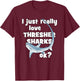 Cute Thresher Shark T-Shirt - T-Shirt | Maroon