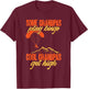 Parasol Flying Motorised Paraglider T-Shirt - T-Shirt | Maroon