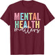 Mental Health Matters T-Shirt - T-Shirt | Maroon