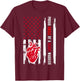Proud Uncle Of A Heart Warrior CHD Awareness T-Shirt - T-Shirt | Maroon