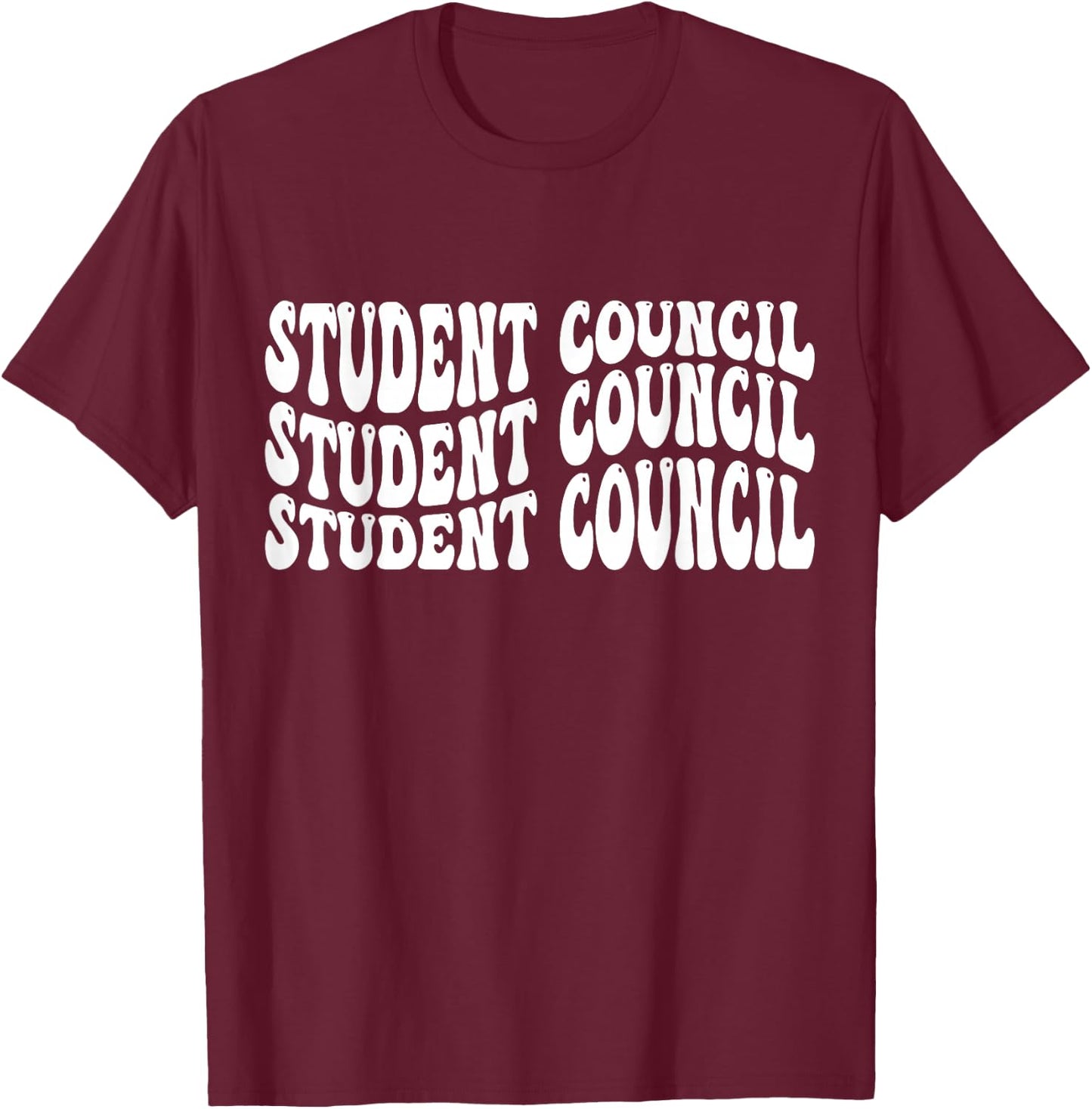 Student Council T-Shirt - T-Shirt | Maroon