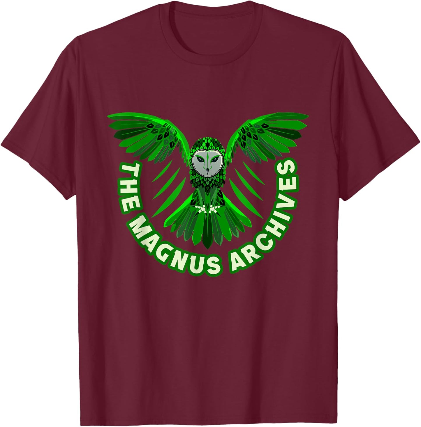 The Magnus Archives Gift T-Shirt - T-Shirt | Maroon