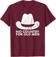 No Country For Old Men For Grow Old Age T-Shirt - T-Shirt | Maroon