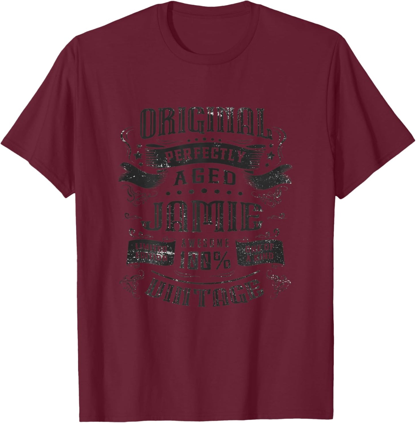Jamie Original Vintage T-Shirt - T-Shirt | Maroon