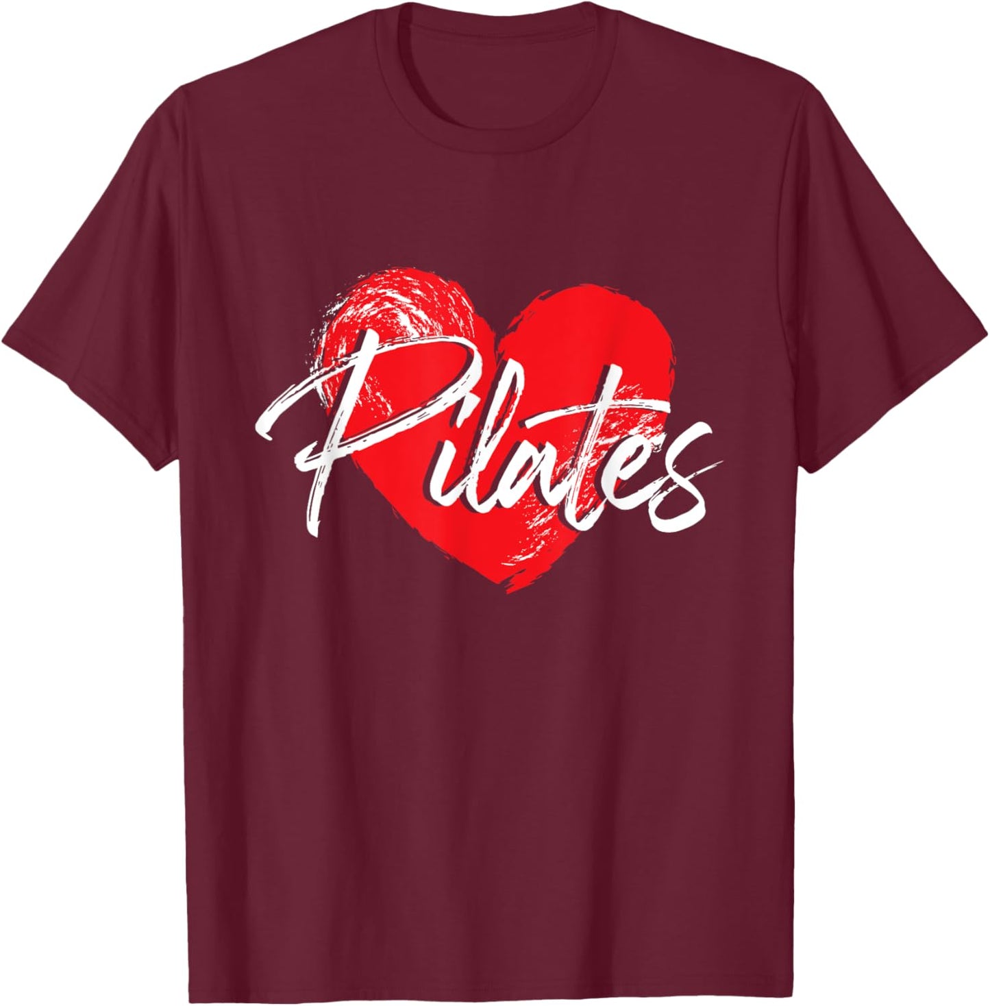 Pilates - Fitness Instructor Health Coach Workout T-Shirt - T-Shirt | Maroon