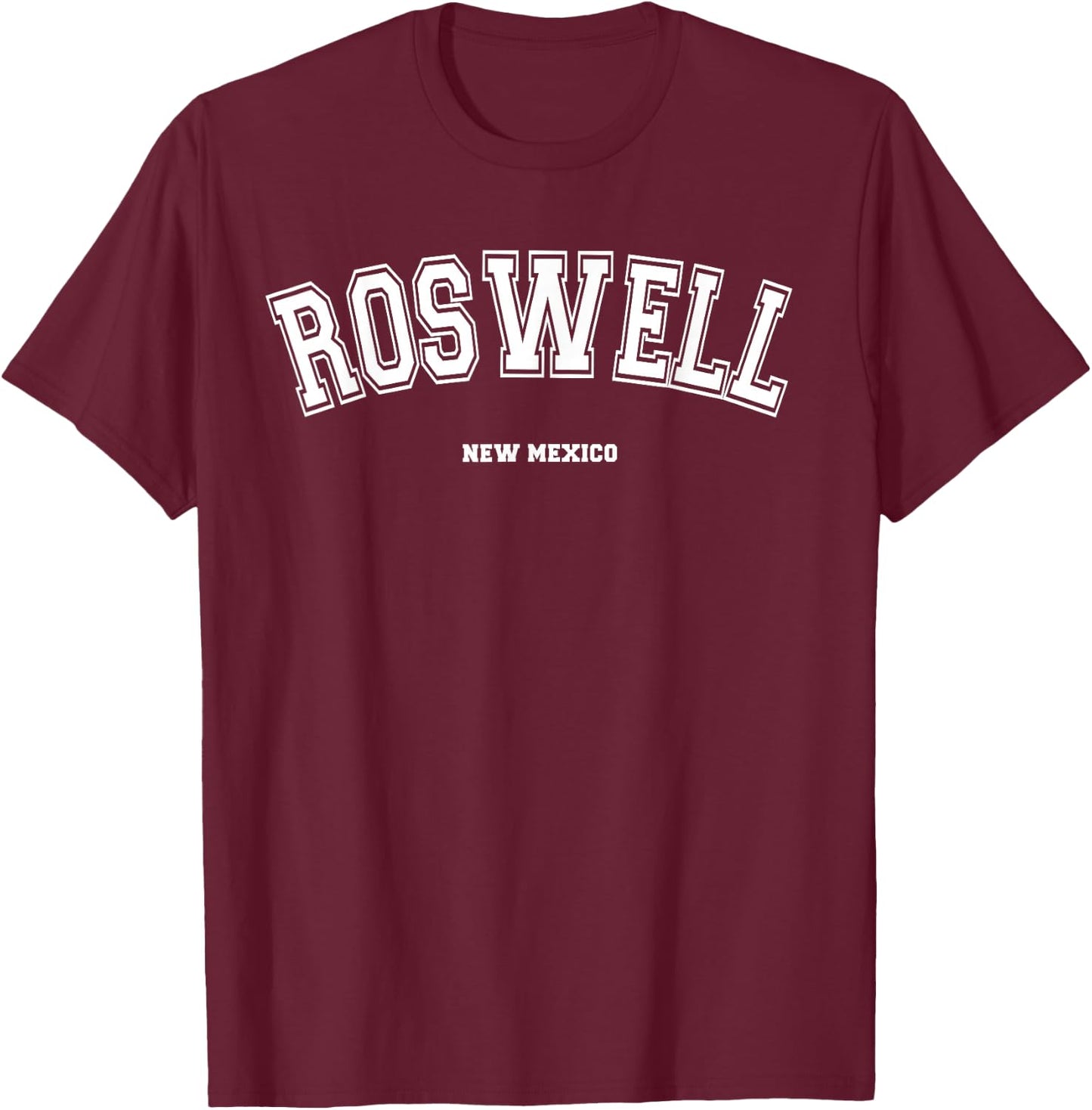Roswell New Mexico T-Shirt - T-Shirt | Maroon