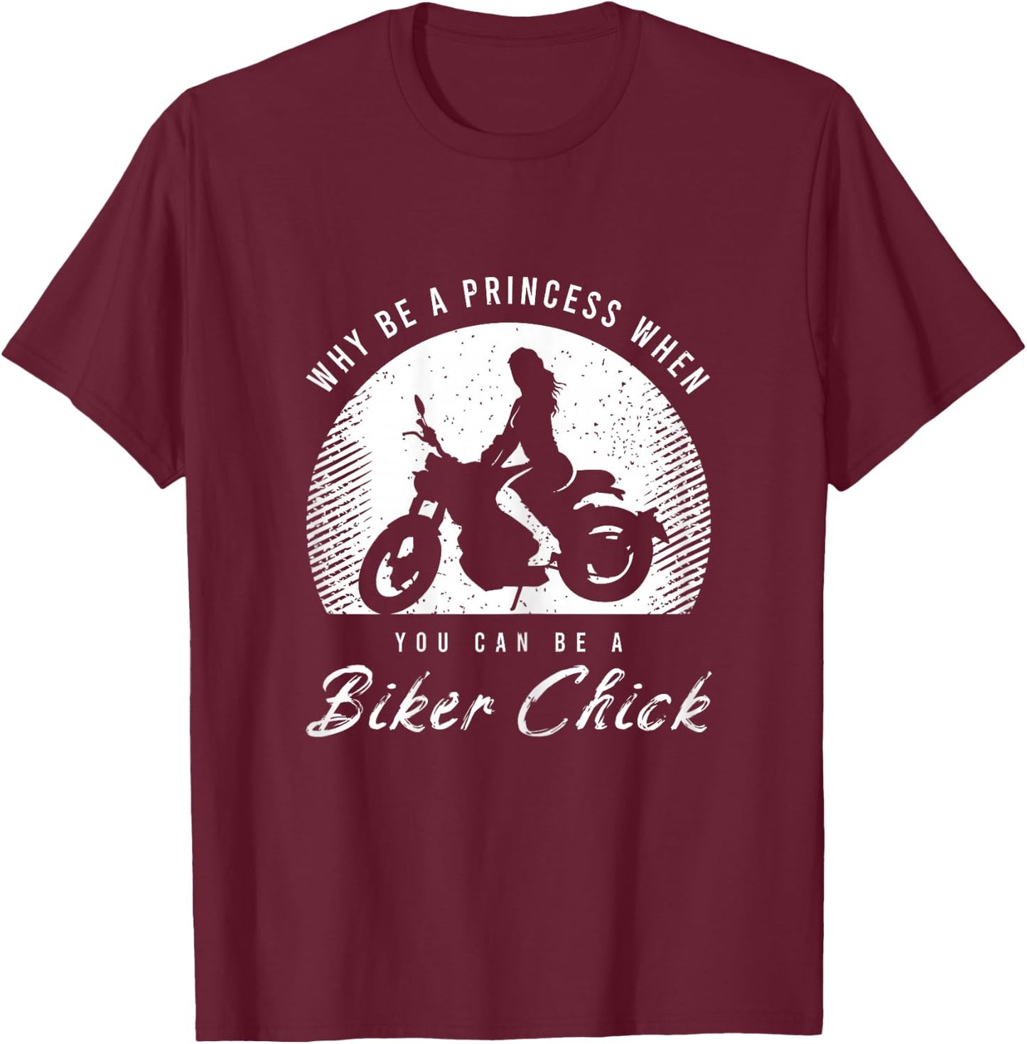 Funny biker saying for a lover of the motorcycle T-Shirt - T-Shirt | Maroon