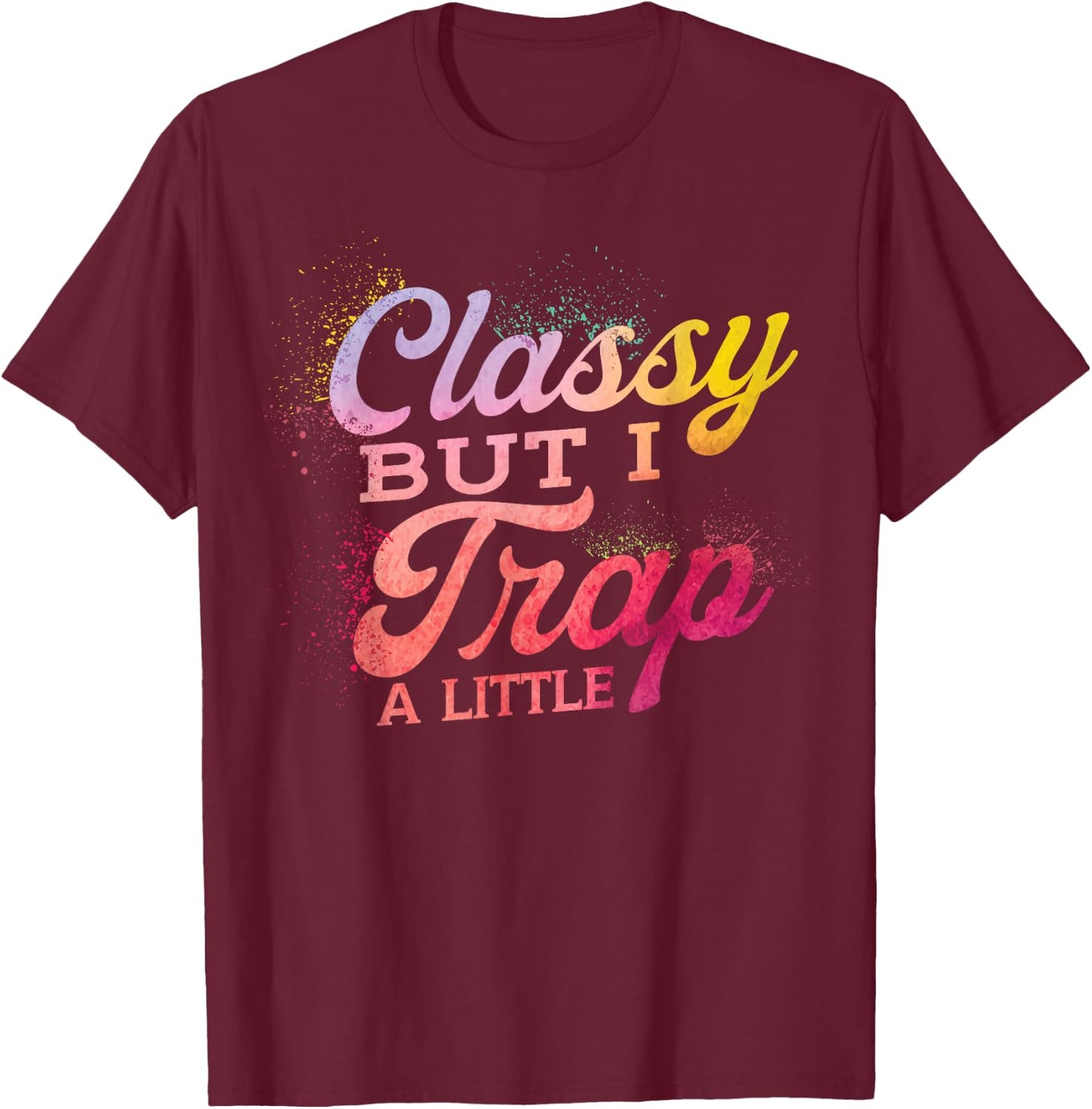 Trap Music T-Shirt - T-Shirt | Maroon