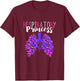 Respiratory Therapist Respiratory Princess Leopard Lungs RT T-Shirt - T-Shirt | Maroon