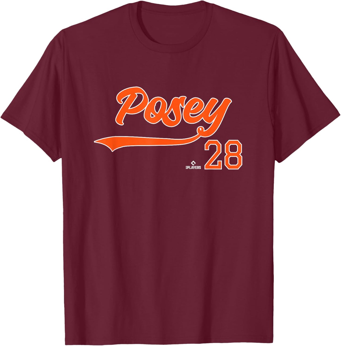 Vintage Gameday Buster Posey San Francisco MLBPA T-Shirt - T-Shirt | Maroon