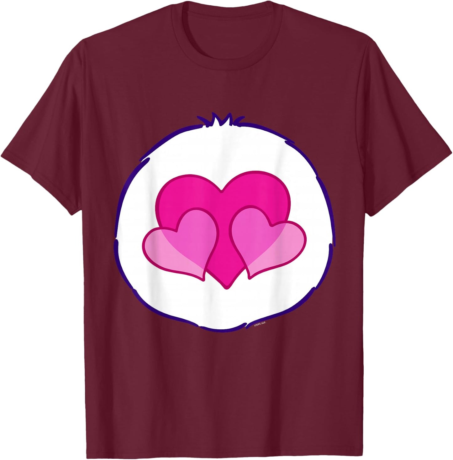 Care Bears Harmony Belly Halloween Costume T-Shirt - T-Shirt | Maroon