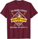 1923 Rosewood Stars Negro League Historical Legacy T-Shirt - T-Shirt | Maroon