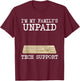 IT Nerd Geek Computer I'm My Family's Unpaid Tech Support T-Shirt - T-Shirt | Maroon